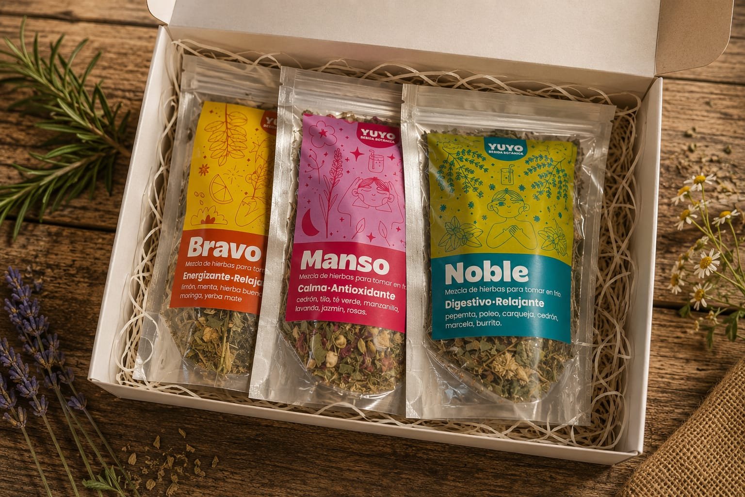 Pack Trío YUYO Doypacks · Kit Práctico (3 x 35g) - Imagen 2