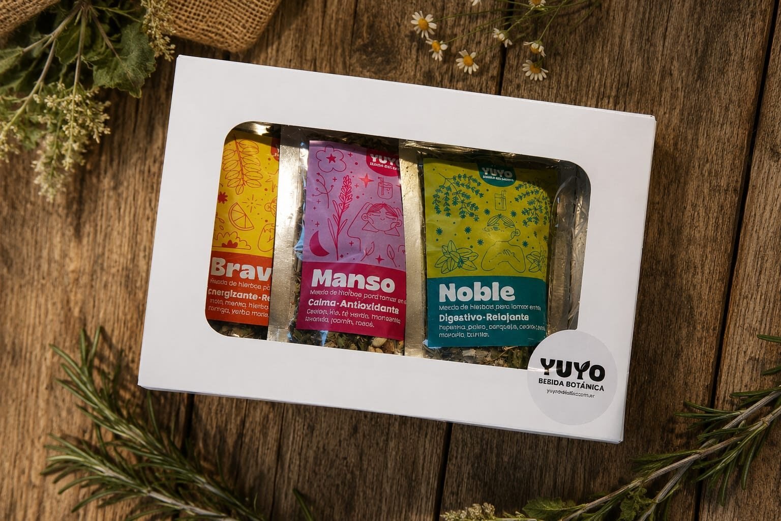 Pack Trío YUYO Doypacks · Kit Práctico (3 x 35g)
